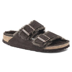Birkenstock - Unisex Arizona Shearling Suede Leather Sandals