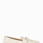 Michael Kors - Women's Tiffanie Logo Print Canvas Flat Loafer