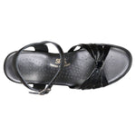 Sas - Women's Strippy Quarter Strap Wedge Sandal
