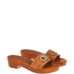 Salvatore Ferragamo - Women's Leather Heeled Sandals