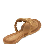 Andrea - Women's Braided Strap And Fringe Sandal