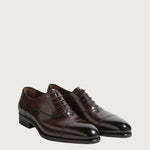 Salvatore Ferragamo - Men's Gancini Oxford Leather Shoes