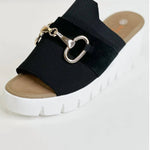 Bernie Mev - Women's Buckle Wedge sandal