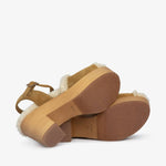 Pedro Garcia - Women's Dril Shearling Platform Sandal