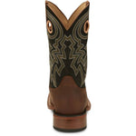 Justin Boots - Men's Leather Square Toe Western Boots