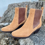 Vintage Havana - Women's Suede Gore Heel Bootie