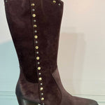 Salvia - Women's Vizalo Suede Tall Boot