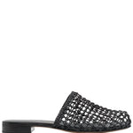 Salvatore Ferragamo - Women's Woven-design Leather Mules