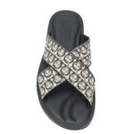 Salvatore Ferragamo - Men's Gancini Cross-over Strap Sandals