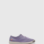 Softinos - Women's Cool Leather Lace-up Sneaker