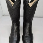 Allens Boots - Men's Teju Lizard Western Cowboy Boots - Wide