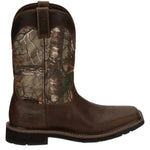 Justin - Men's Trekker Waterproof Western Work Boots - Wide