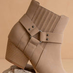 Oasis Society - Women's Caleb Paneled Moto Bootie