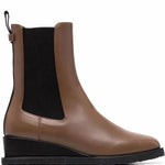 Salvatore Ferragamo - Women's Wedged Leather Ankle Boots