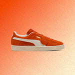 Suede Charles F. Stead IV - Orange Glow/White