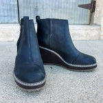 Toms - Women's Raven Wedge Heel Boots