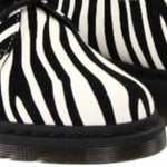 Dr. Martens - Women's Zebra Leather Shoes