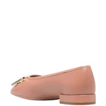 Salvatore Ferragamo - Women's Embossed-logo Plaque Ballerina Shoes