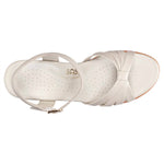 Sas - Women's Strippy Quarter Strap Wedge Sandal