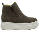 J/Slides - Women's Wyona Waterproof Suede Platform Ankle Boots