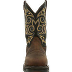 Georgia Boot - Men's Carbo Tec Steel Toe Waterproof Pull On Work Boots - Wide