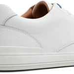 Ted Baker - Men's Brentford Sneaker, White Leather Lace Up Shoes