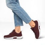 Orthofeet - Women's Francis Cushioned Supportive No-tie Sneakers