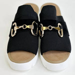 Bernie Mev - Women's Buckle Wedge sandal