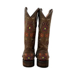 Stetson - Women's Floral Square Toe