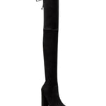 Stuart Weitzman - Women's Ariana 100 City Suede Over The Knee Boot