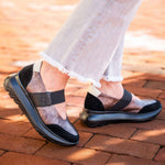 Wonders - Women's Mary Jane Platform Slip On