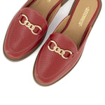 Andrea - Women's Flat Mocassin Mule