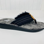 Corkys Footwear - Women's Shaved Ice Frayed Edge Flip Flops