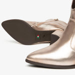 Nerogiardini - Women's Metallic Western Ankle Boot