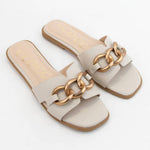 Ccocci - Women's Chain Luxe Flat Sandals