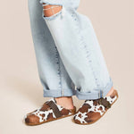 Very G - Andy cow print mule