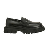 Closed - Women's Round Toe Low Chunky Heel Loafer