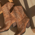 Oasis Society - Women's Nantes Western Embroidered Boots