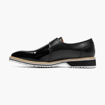 Stacy Adams - Men's Bartram Plain Toe Monk Strap Shoes
