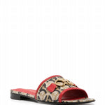 Salvatore Ferragamo - Women's Gancini-print 20mm Mules