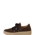 Gabor - Women's Bow Suede Sneaker