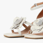 All Black - Women's Flower Princess Sandals