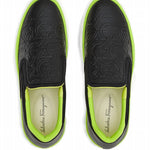 Salvatore Ferragamo - Men's Embossed-logo Slip-on Sneaker