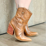 Stivali New York - Women's Chunky Heel Ankle Bootie
