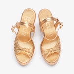 Pedro Garcia - Women's Tailor Heeled Corkbed Sandal