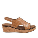 Corkys Footwear - Women's Volta Patent Wedge Sandals