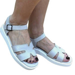 Bonavi - Women's Low-heel Leather Sandal