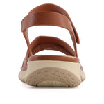 Andrea - Women's Ankle Strap With Hook And Loop Closure Sandal