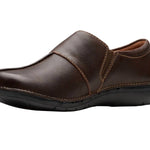 Clarks - Women's Un Loop Ave Slip On Leather Shoes