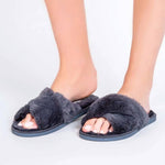 Pj Salvage - PJ Salvage Blush Fur Slippers